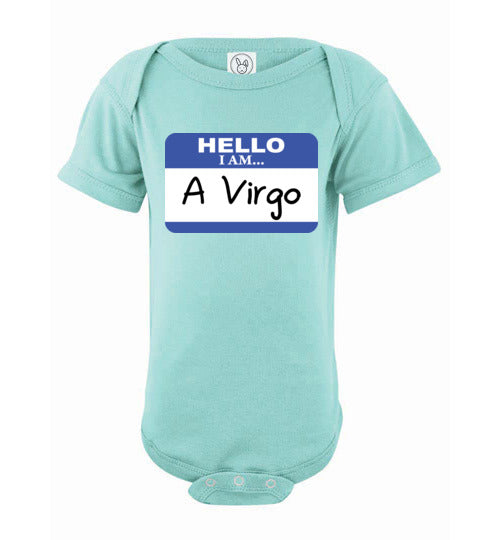 A Virgo. Infant. SS Onesie