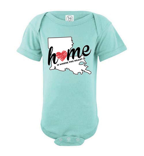 Louisiana Home. Infant. SS Onesie