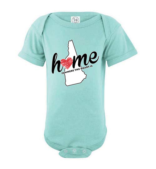 New Hampshire Home. Infant. SS Onesie