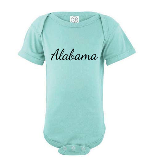 Alabama. Infant. SS Onesie