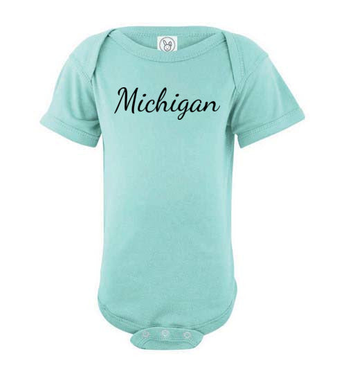 Michigan. Infant. SS Onesie
