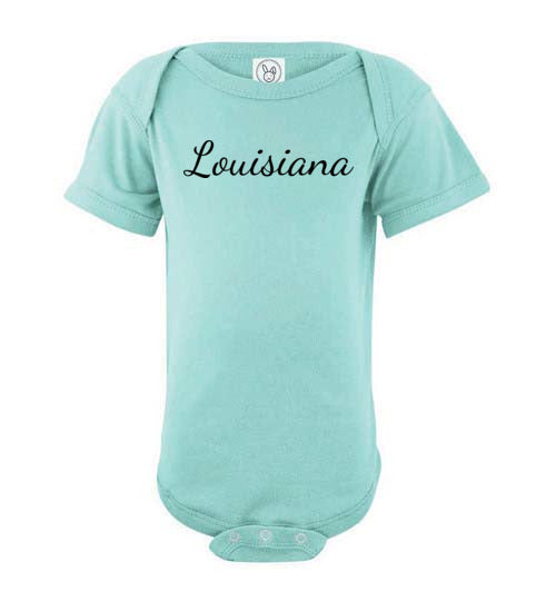 Louisiana. Infant. SS Onesie