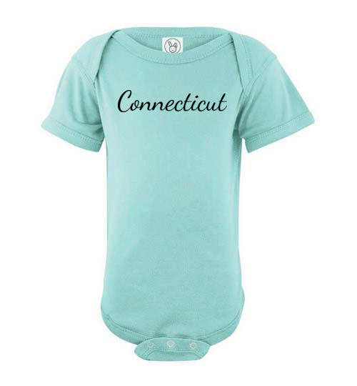 Connecticut. Infant. SS Onesie