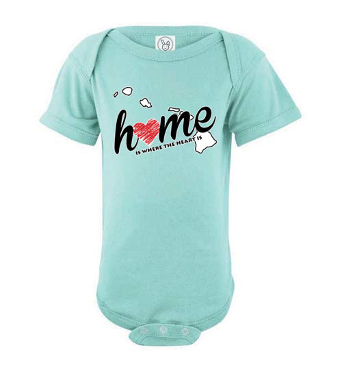 Hawaii Home. Infant. SS Onesie