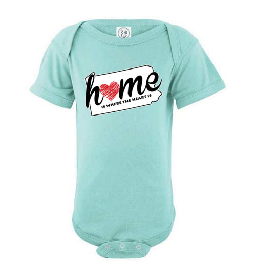 Pennsylvania Home. Infant. SS Onesie