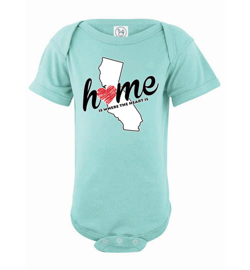 California Home. Infant. SS Onesie