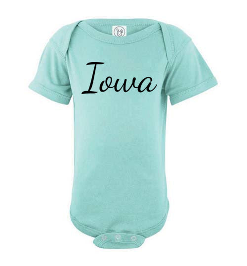 Iowa. Infant. SS Onesie