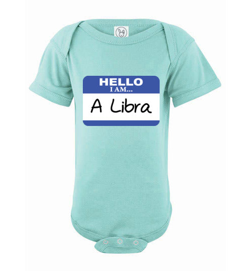 A Libra. Infant. SS Onesie
