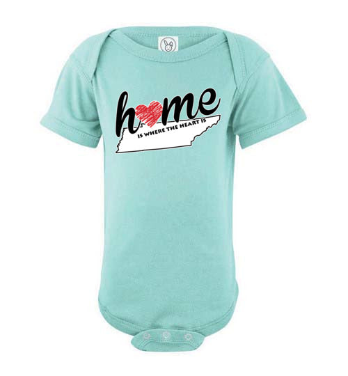 Tennessee Home. Infant. SS Onesie
