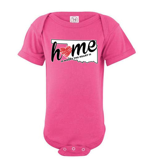 Oklahoma Home. Infant. SS Onesie