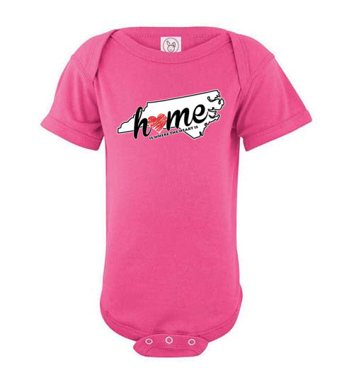North Carolina Home. Infant. SS Onesie