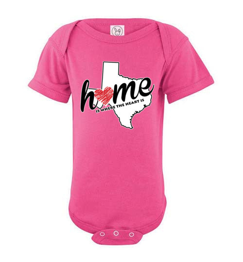 Texas Home. Infant. SS Onesie