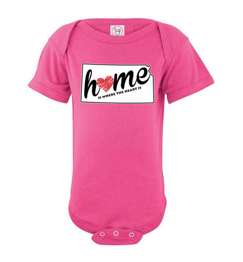 Kansas Home. Infant. SS Onesie