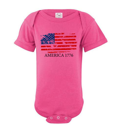 America 1776. Infant. SS Onesie