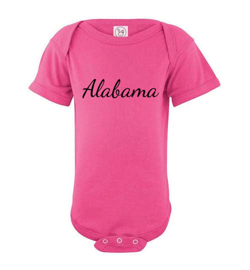Alabama. Infant. SS Onesie