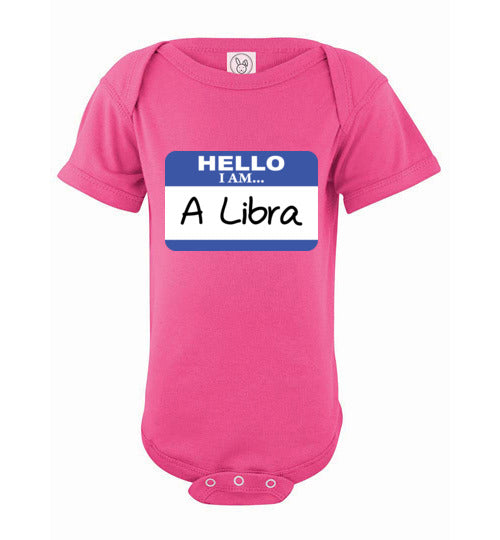A Libra. Infant. SS Onesie