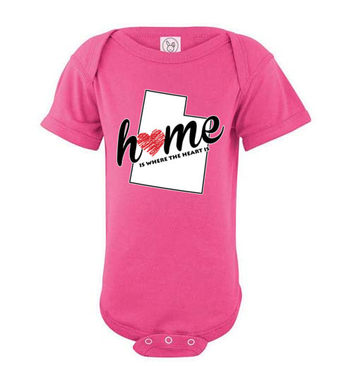 Utah Home. Infant. SS Onesie