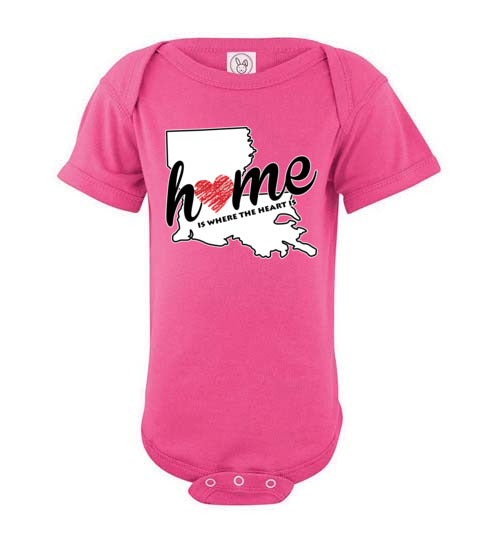 Louisiana Home. Infant. SS Onesie
