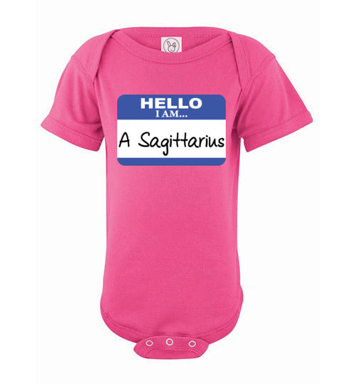 A Sagittarius. Infant. SS Onesie