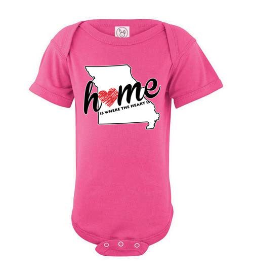 Missouri Home. Infant. SS Onesie