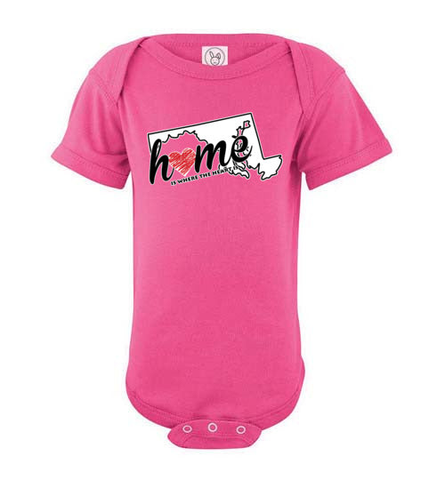 Maryland Home. Infant. SS Onesie