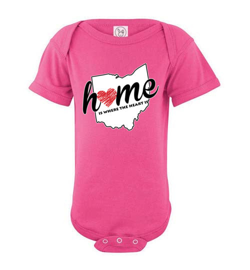 Ohio Home. Infant. SS Onesie