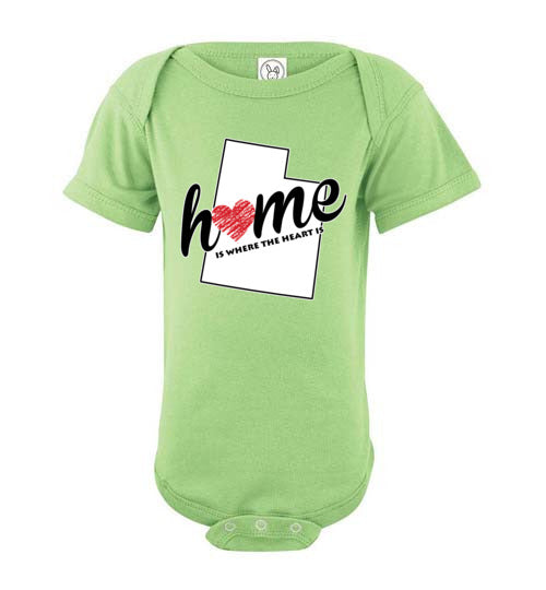 Utah Home. Infant. SS Onesie
