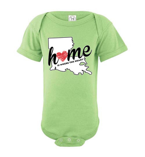 Louisiana Home. Infant. SS Onesie
