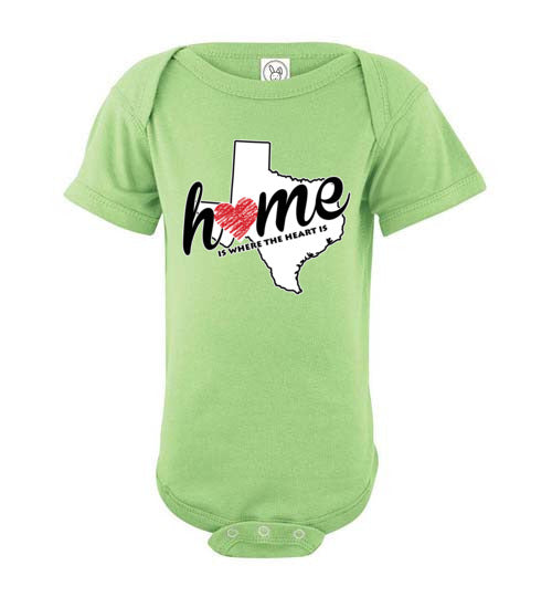 Texas Home. Infant. SS Onesie