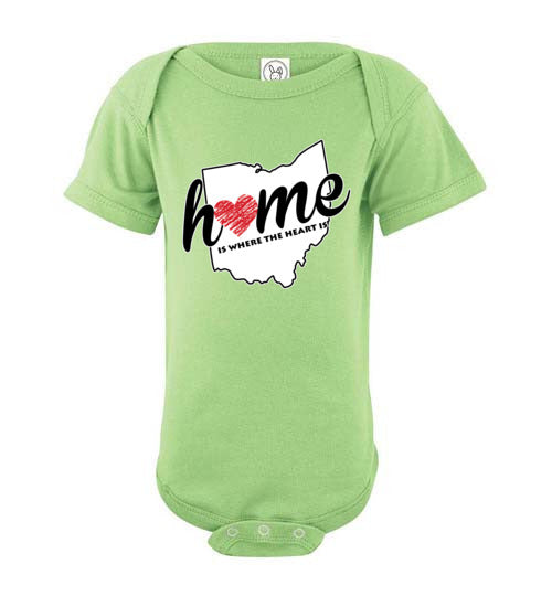 Ohio Home. Infant. SS Onesie