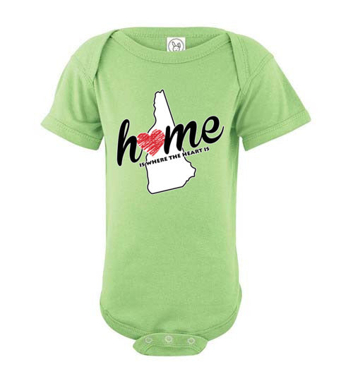New Hampshire Home. Infant. SS Onesie