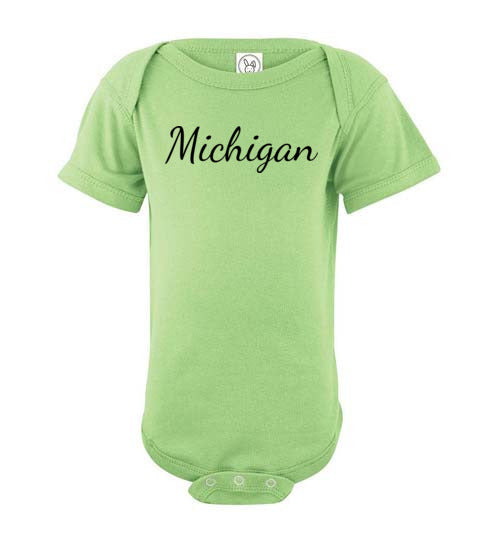 Michigan. Infant. SS Onesie