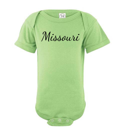 Missouri. Infant. SS Onesie