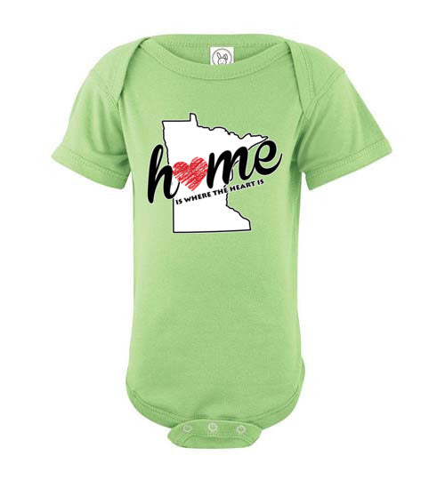 Minnesota Home. Infant. SS Onesie