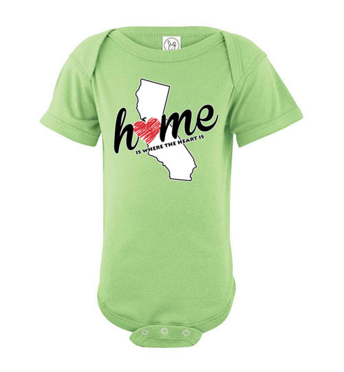 California Home. Infant. SS Onesie