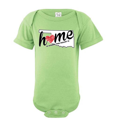 Oklahoma Home. Infant. SS Onesie