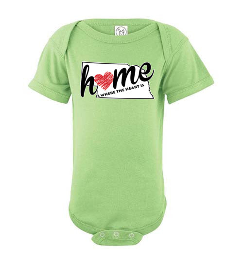 Nebraska Home. Infant. SS Onesie