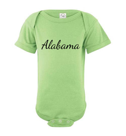 Alabama. Infant. SS Onesie