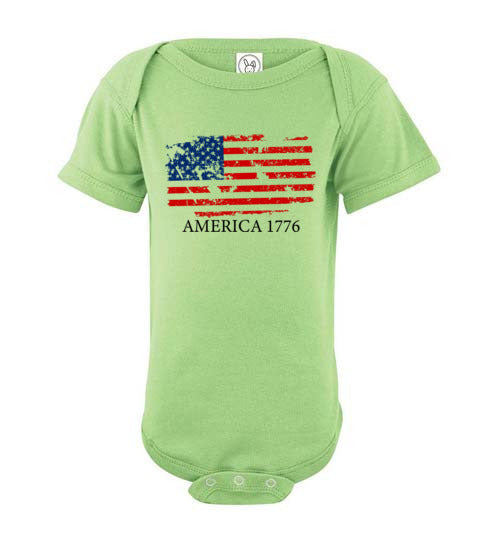 America 1776. Infant. SS Onesie
