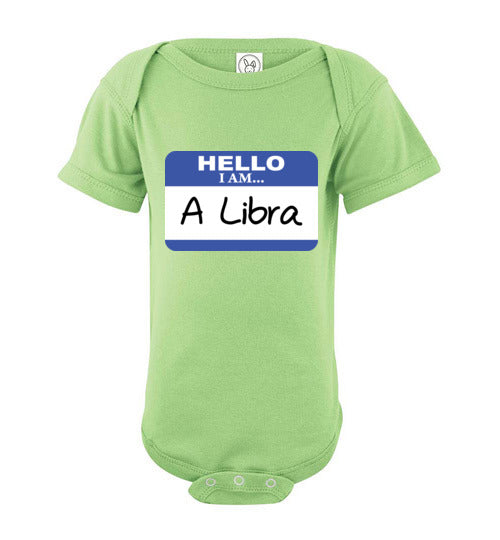 A Libra. Infant. SS Onesie
