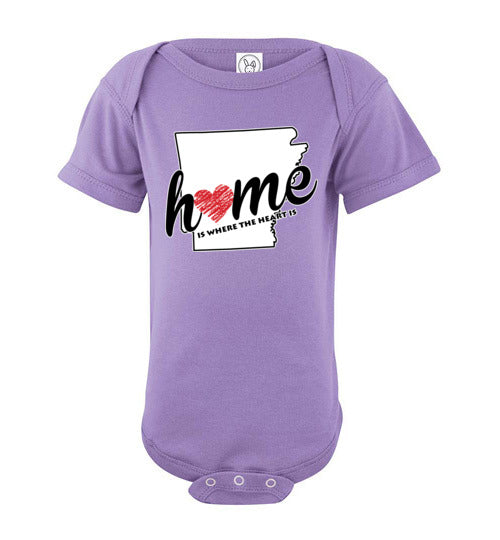 Arkansas Home. Infant. SS Onesie