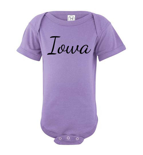 Iowa. Infant. SS Onesie
