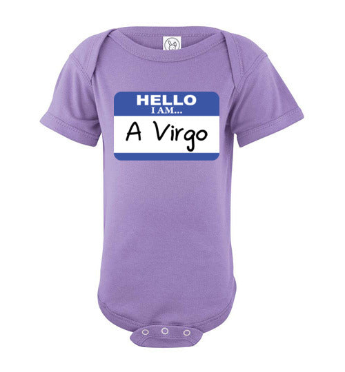 A Virgo. Infant. SS Onesie