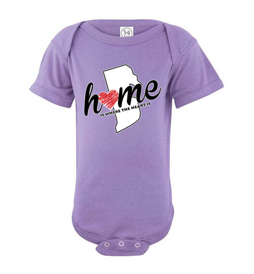 Rhode Island Home. Infant. SS Onesies