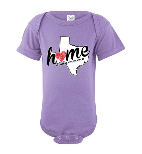 Texas Home. Infant. SS Onesie
