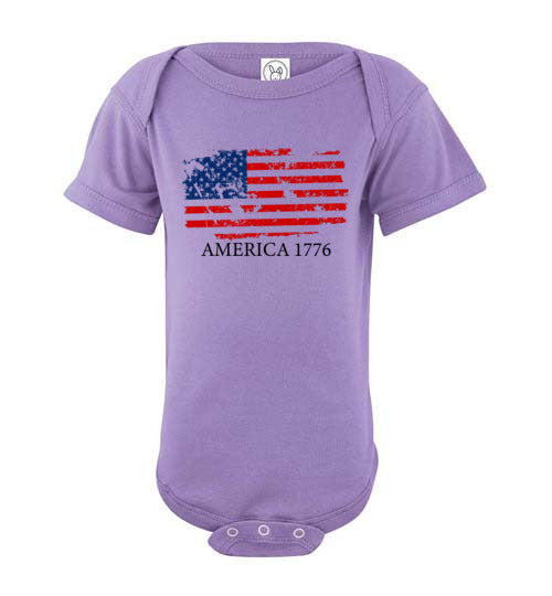 America 1776. Infant. SS Onesie