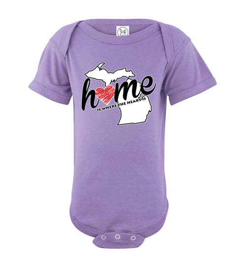 Michigan Home. Infant. SS Onesie