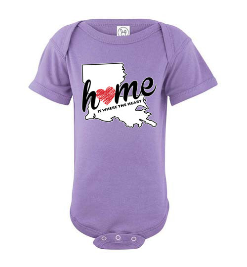 Louisiana Home. Infant. SS Onesie