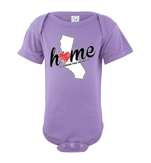 California Home. Infant. SS Onesie