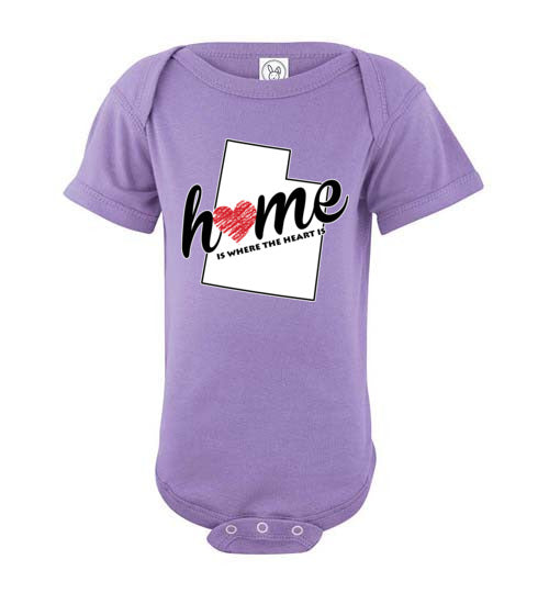 Utah Home. Infant. SS Onesie